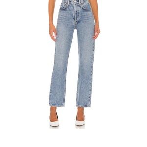 NWOT AGOLDE 90s Pinch Waist Jean in Endless, Size 25